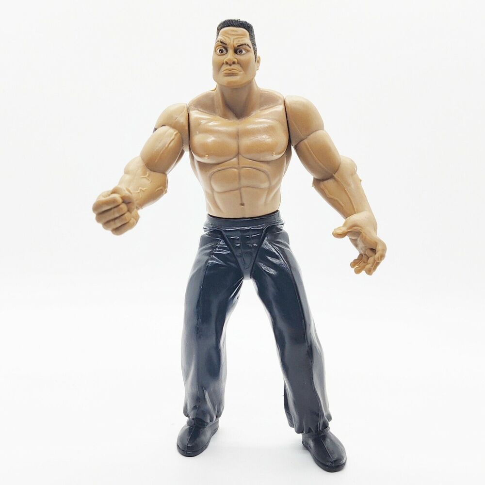 1998 Jakks Pacific WWE King of the Ring Superstars 8in Dewayne The Rock Figure‎